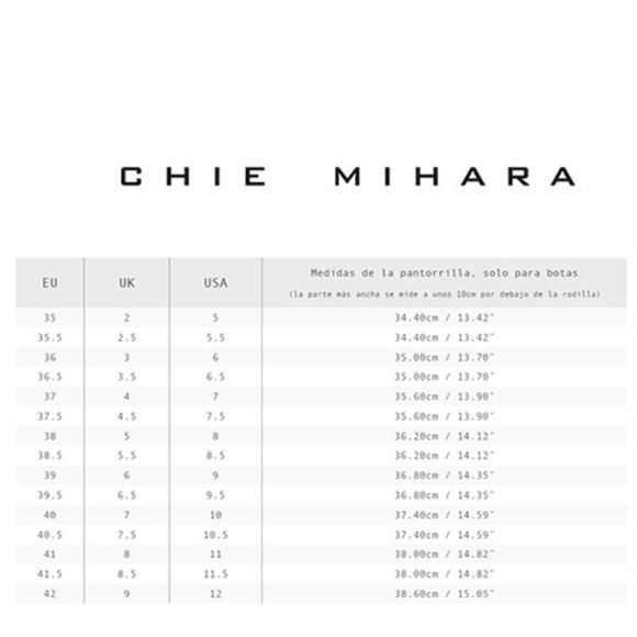 Chie Mihara Black Leather Pumps EUR 37.5 - Picture 10 of 10